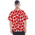 Flower Poppies Plant Petal Men s Short Sleeve Shirt View1