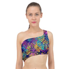 Illustration Graphics Art Spliced Up Bikini Top  by anzea