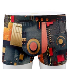 Tech Technology Pattern Men s Boxer Briefs