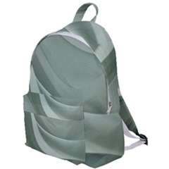 Silky Sage Abstract Elegant Print Design The Plain Backpack by dflcprintsclothing