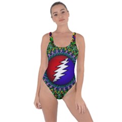 Grateful Dead Bear Pattern Bring Sexy Back Swimsuit