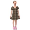 Olimedblk Kids  Short Sleeve Velvet Dress View1