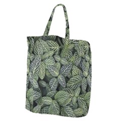 Leaves Foliage Botany Plant Giant Grocery Tote by Maspions