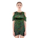 Grass Nature Meadow Shoulder Cutout One Piece Dress View1