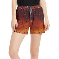 Water Drops, Lui, Amazing Women s Runner Shorts