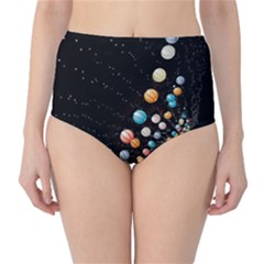 Ballons Night Party Classic High-waist Bikini Bottoms by kyorashop23