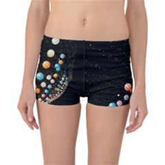 Ballons Night Party Reversible Boyleg Bikini Bottoms by kyorashop23