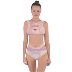 Moon Phase, Cloud, Clouds, Moon, Pastel Bandaged Up Bikini Set  by kyorashop23