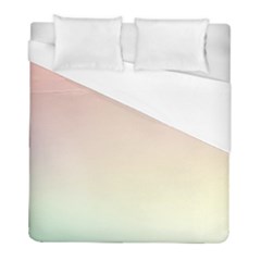 Rainbow Pastel, Purple, Gradient, Light, Led, Pink, Simple Duvet Cover (full/ Double Size)