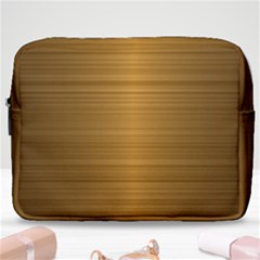 Gold, Desenho, Golden, Metal, Shiny, Make Up Pouch (large) by kyorashop23