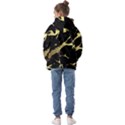 Marble Black, Kiss, Gold, Pretty Kids  Oversized Hoodie View2