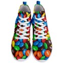 Colorful Candy Background, Close-up Men s Lightweight High Top Sneakers View1