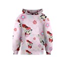 Red, Bow, Mouse, Flower, Child, Paper Kids  Pullover Hoodie View1