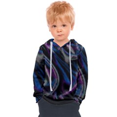 Multicolored Abstract Dynamic Shapes Print Kids  Overhead Hoodie by dflcprintsclothing