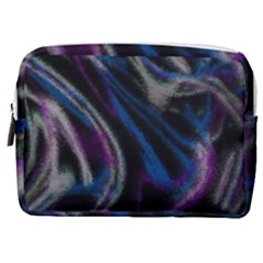 Multicolored Abstract Dynamic Shapes Print Make Up Pouch (medium) by dflcprintsclothing