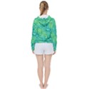 Retro Flower Pattern Design Batik Women s Tie Up Sweat View2