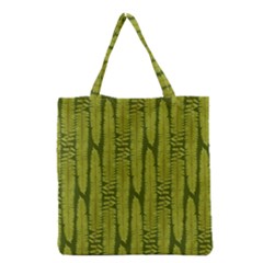 Fern Texture Nature Leaves Grocery Tote Bag