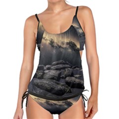 Stellar Dreamscape (ai&human) Tankini Set by dflcprintsclothing