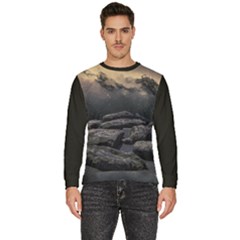 Stellar Dreamscape (ai&human) Men s Fleece Sweatshirt by dflcprintsclothing