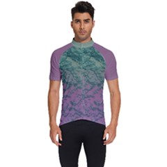 Colorful Duotone Abstract Print Men s Short Sleeve Cycling Jersey by dflcprintsclothing