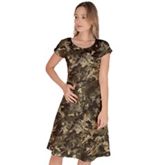 Camouflage Army Survival Uniform Classic Short Sleeve Dress