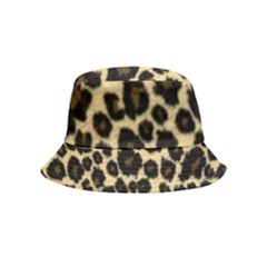 Jaguar Skin Texture, Jaguar Wool Texture, Yellow Bucket Hat (kids) by kyorashop23