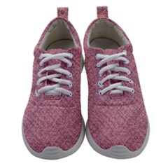 Pink Fabric Texture, Knitted Pink Texture, Women Athletic Shoes