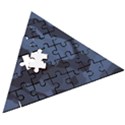 Purple Camo Wooden Puzzle Triangle View3