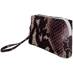 Snake Skin, Reptile Skin, Snake Skin Textures, Brown Snake Wristlet Pouch Bag (small)