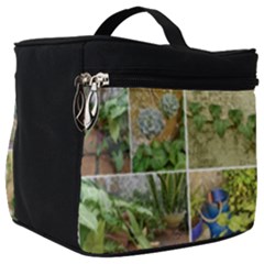 Garden Sanctuary Photo Collage Print Make Up Travel Bag (big) by dflcprintsclothing