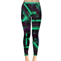 Beamed Inside Out Leggings by MRNStudios