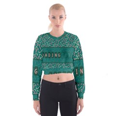 Advent Christmas Time Pre Christmas Time Cropped Sweatshirt