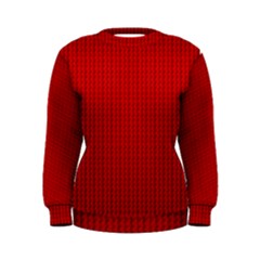 Ed Lego Texture Macro, Red Dots Background, Lego Women s Sweatshirt