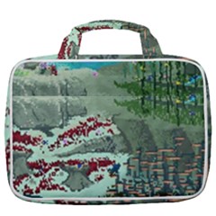 The Overworld Aurora Subnautica Travel Toiletry Bag With Hanging Hook by Bedest