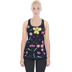 Foliage Pattern, Adorable Beautiful Piece Up Tank Top