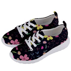 Foliage Pattern, Adorable Beautiful Women s Lightweight Sports Shoes