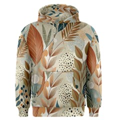 Leaves Pattern Floral Men s Core Hoodie