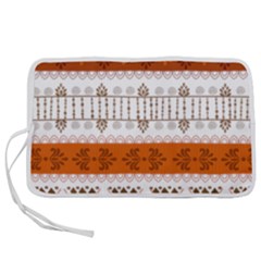 Ethnic Traditional Seamless Pattern Pen Storage Case (l) by Bedest