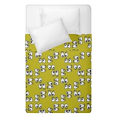 Eyes Pattern Duvet Cover Double Side (single Size)