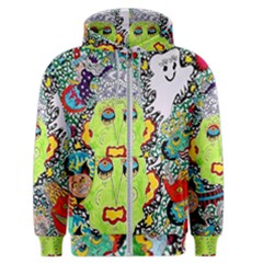 Supersonic Monster Mash Men s Zipper Hoodie by chellerayartisans