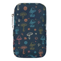 Whimsical Mushrooms Pattern Waist Pouch (small) by Drawde