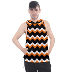 Halloween Wavy 20240926 161241 0000 Men s Sleeveless Hoodie by Safari