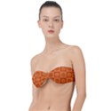 Seamless Halloween Pattern With Smiling Pumpkin 20240926 161520 0000 Classic Bandeau Bikini Top  View1