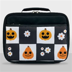 Seamless Halloween Pattern With Smiling Pumpkin 20240926 161714 0000 Lunch Bag by Safari