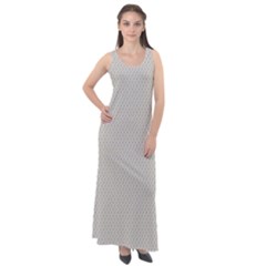 A Green And White Background With A Wavy Pattern Sleeveless Velour Maxi Dress by catchydesignhill