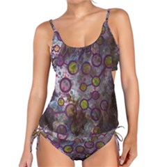 Abstract Molecular Space Art Tankini Set by ExtraGoodSauce