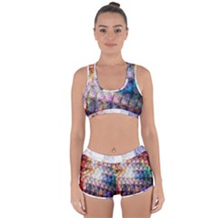 Cosmic Owls Pattern Racerback Boyleg Bikini Set by ExtraGoodSauce