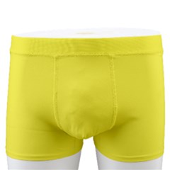 A Yellow Background With A Black Border Men s Boxer Briefs by catchydesignhill