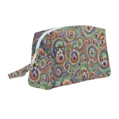 Surreal Abstract Early Ai Art Wristlet Pouch Bag (medium) by ExtraGoodSauce