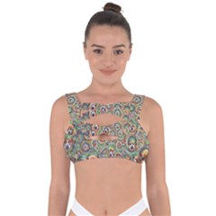 Surreal Abstract Early Ai Art Bandaged Up Bikini Top by ExtraGoodSauce